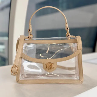 Morgan Clear Bag – Nude