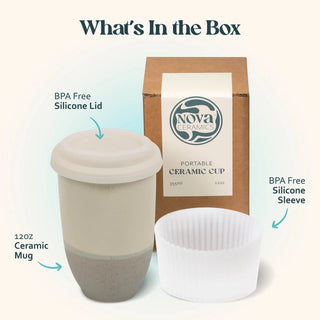Mist Ceramic Travel Cup 12oz
