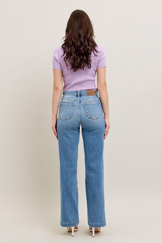 Judy Blue HW Trouser Straight Fit