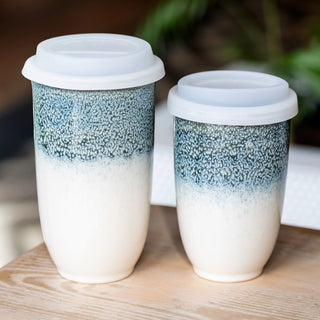 Glacier Ceramic Travel Cup 12oz