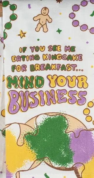 Mind Your Business Kitchen Towel