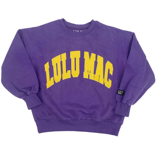 Lulu Mac Sweatshirt Purple/Yellow - Stitch
