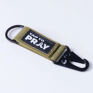 Tap To Pray™ - Tactical Carabiner Keychain