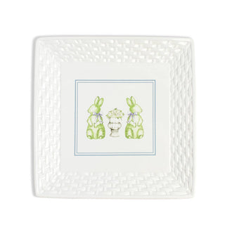 Francesca Bunny Platter White