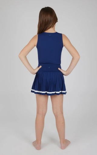 Girls Lux Tank and Pleated Tennis Skirt - Set|4940