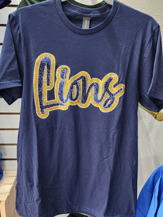 CHS Lions Sequin Tshirt