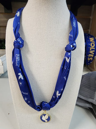 Doves Scarf Neckcklace