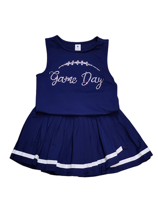 Girls Lux Tank and Pleated Tennis Skirt - Set