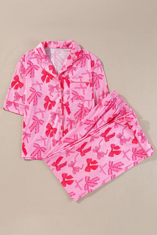 Pretty in Pink Bow Lounge Set