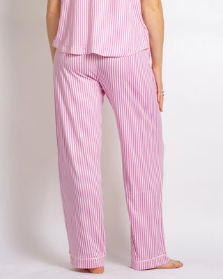 Pink Pinstripe Pajama Pants