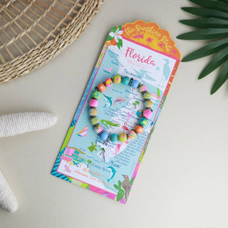 Florida Handmade Clay Bracelet – Sunshine State Pride