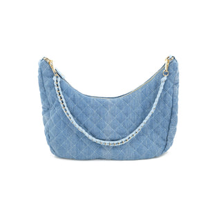 Denim Quilted HOBO Bag