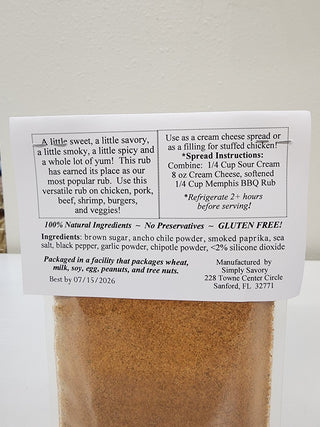 Memphis BBQ Rub Seasoning|792