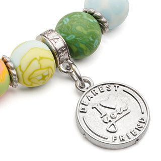 A Note to My Friend Beaded Stretch Bracelet Gift Set