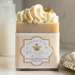 Manuka Honey, Oats & Coconut Milk Shea Butter Soap – 5.5 oz