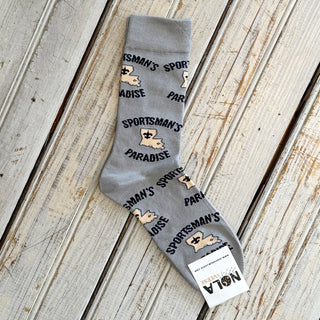 Sportsman Sock-Grey/Black