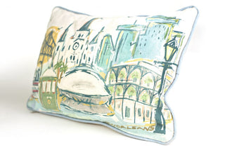 NOLA Skyline Decorative Throw Pillow
