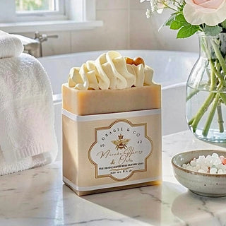 Manuka Honey, Oats & Coconut Milk Shea Butter Soap – 5.5 oz