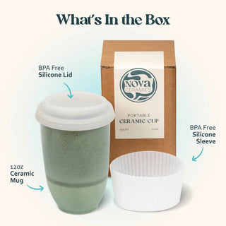 Emerald Ceramic Travel Cup 12oz