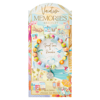 Jilzarah Vacation Memories Coastal Vacation beaded bracelet on full display header card
