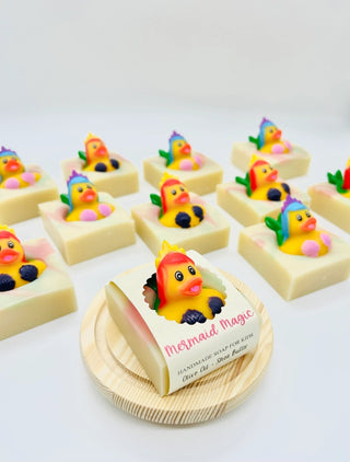Mermaid Magic Handmade Soap Bar For Kids Vegan