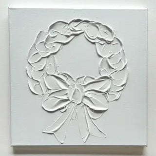 Paint Your Own Canvas Wreath - 12 x 12 inches