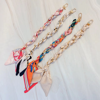 Braided Scarf Phone Lanyard