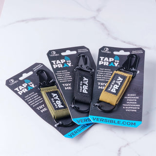 Tap To Pray™ - Tactical Carabiner Keychain