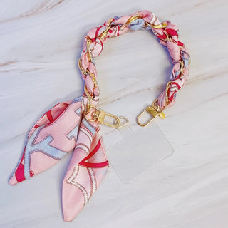 Braided Scarf Phone Lanyard