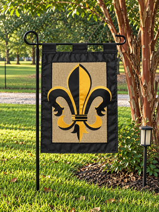 Fleur de Lis Garden Flag – Double Sided, 12.5" x 17"