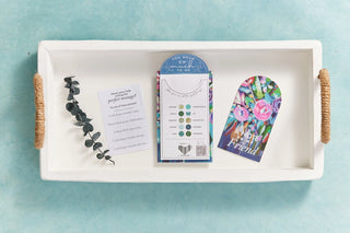 A Note to My Friend Beaded Stretch Bracelet Gift Set