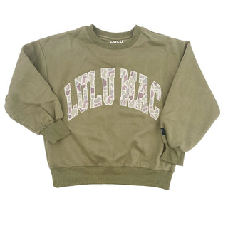 LULU Mac Sweatshirt – Camo/Green