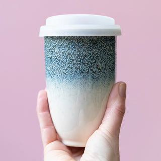 Glacier Ceramic Travel Cup 12oz