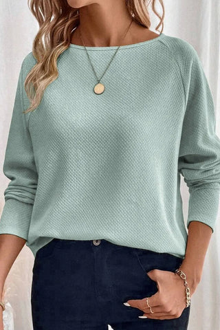 Jade Raglan Knit Top
