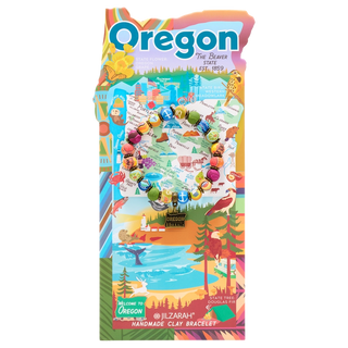 Oregon Handmade Clay Bracelet – Beaver State Places We Love