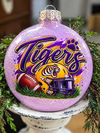 Tigers Football Ornament