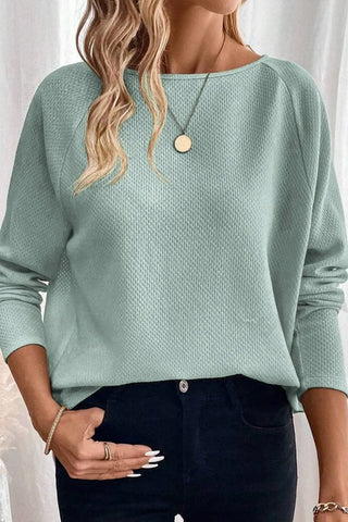 Jade Raglan Knit Top