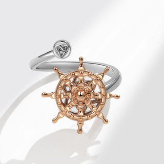 Rudder Fidget Spinner Ring