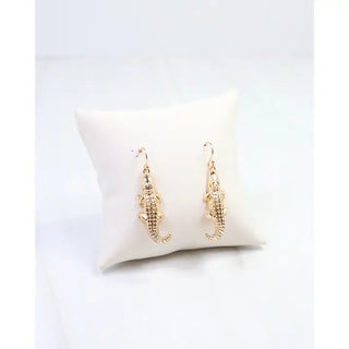 Alice Alligator Earrings