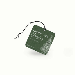 Car Air Freshener- Farmhouse Christmas