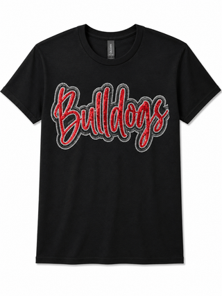 Bulldogs Sequin Tshirt