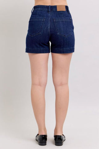 Judy Blue Denim Trouser Shorts