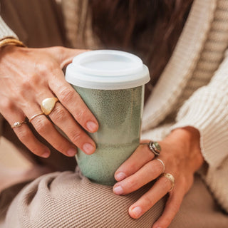 Emerald Ceramic Travel Cup 12oz