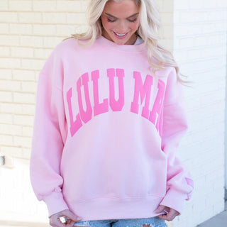 LULU Mac Sweatshirt – Light Pink/Pink Puff