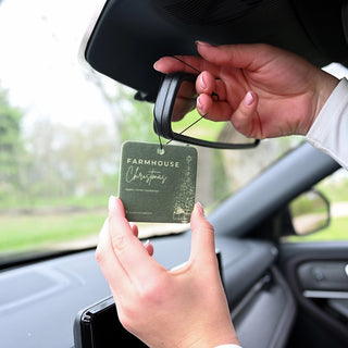 Car Air Freshener- Farmhouse Christmas