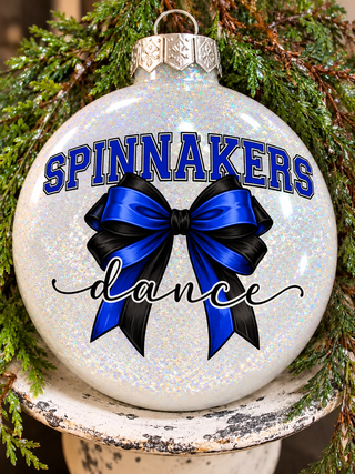 Spinnakers Dance Ornament- White