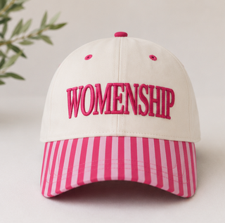WOMENSHIP™ Embroidered Stripe Baseball Cap
