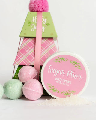 Holly Jolly Bath Set – Sugar Plum