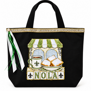NOLA Beignet Canvas Tote Bag