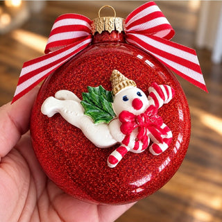 NOLA Snowman Ornament- 3D